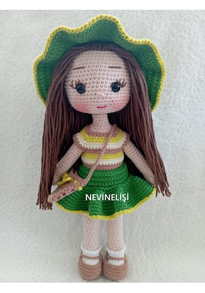 Amigurumi Su Bebek Çok Renkli