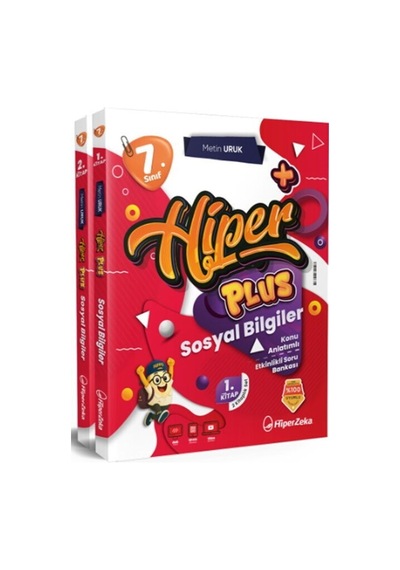 7. Sınıf Sosyal Bilgiler Hiper Plus Konu Soru Bankası Hiper Zeka Yayınları