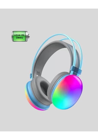 Home Rgb Aydınlatmalı Kablosuz Bluetooth Oyuncu Kulaklığı Diğer