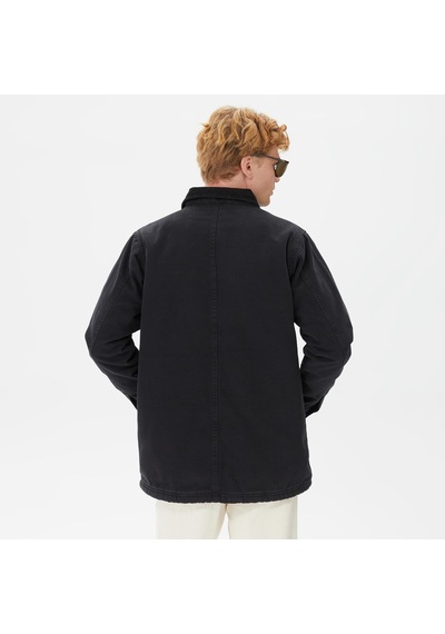 Dickies Duck High Pile Flce Line Chore Erkek Siyah Ceket