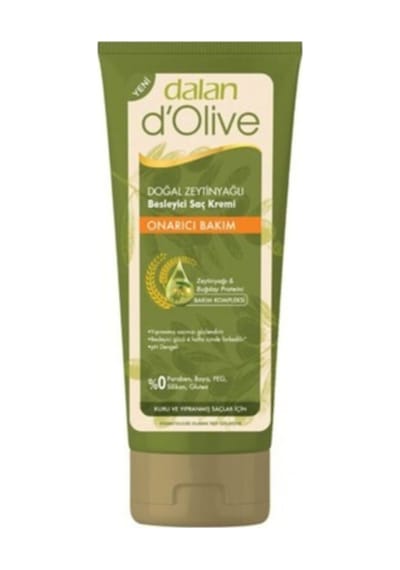 D'olive Zeytinyağli Onarici Bakim Saç Kremi 200 Ml X 2 Adet