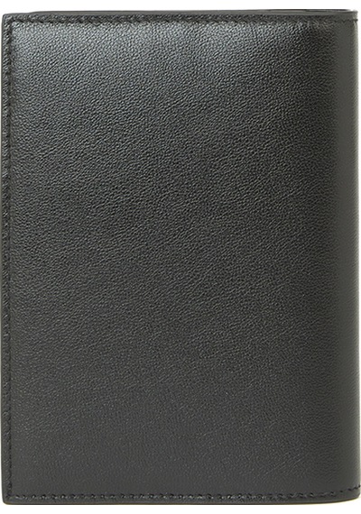 Dolce & Gabbana Dolce&gabbana Black Calfskin Passport Holder Siyah