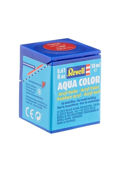 Aqua Su Bazlı Boyası Yarı Parlak - Ateş Kırmızısı 18ml-36330 6998