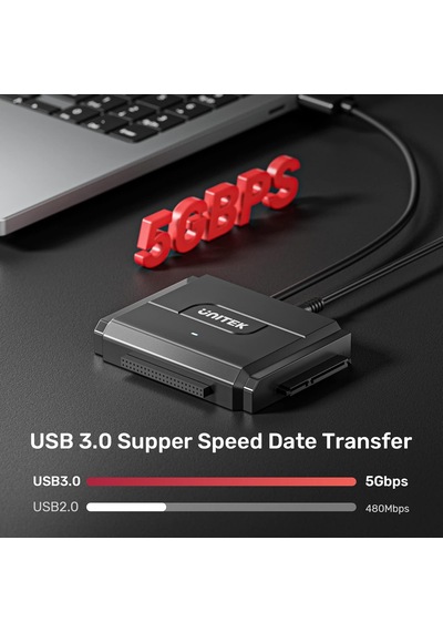 Unıtek Usb3.0 To Ide + Sata Iı Dönüştürücü Y-3324-eu