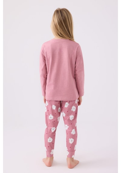 Arnetta Kız Çocuk Pembe Pijama Takımı Ar3088-c-v1 Pembe