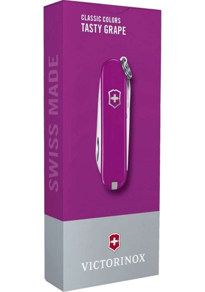 Classic Tasty Grape Mor Kamp Çakı - Victorinox - 0.6223.52g Çok Renkli