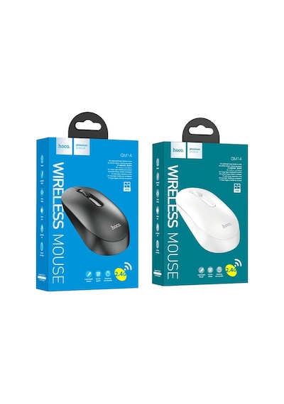 Hoco Gm14 Platinium 1200dpi 2.4g Bluetooth Kablosuz Optik Mouse- 5775