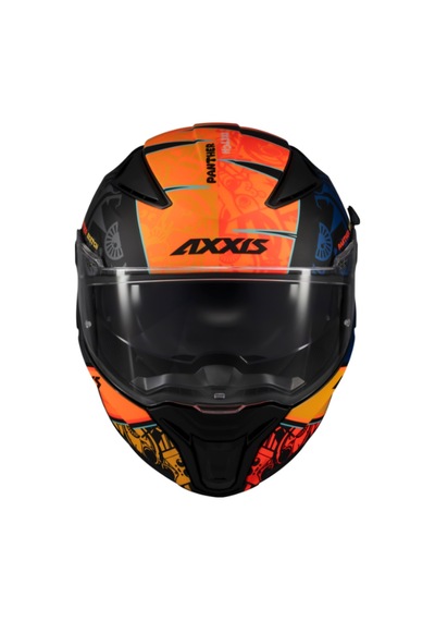 Axxis Panther Tribute Sketch Full Face Güneş Vizörlü Ece 22.06R Motosiklet Kaskı