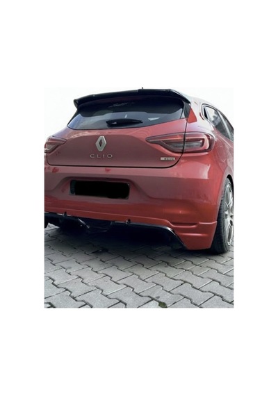 Renault Clio 5 Parlak Siyah Arka Spoiler Bagaj Üstü Spoiler Piano Black