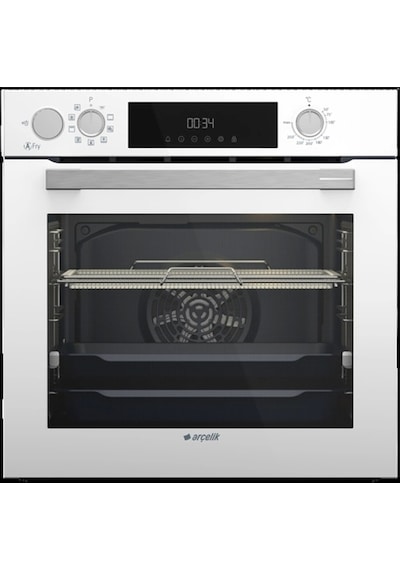 Arçelik AFC 361 B - OCD T 651 EB - ADE 606-2 B Yeni Beyaz Buhar Destekli Ankastre Set