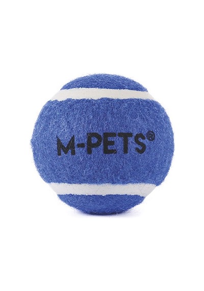 M-pets Hop Tenis Topu Köpek Oyuncağı Mavi 3lü 5 Cm 244-50053.01