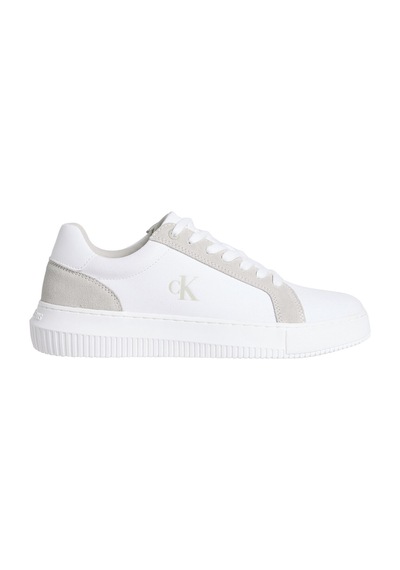 Calvin Klein Jeans Erkek Chunky Cupsole Mg Canvas Ayakkabı Ym0ym0121902s Beyaz