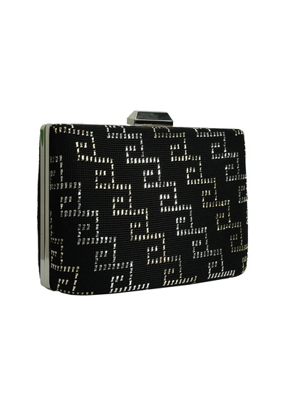 E38 El İşçiliği Tel Kırma Pörtföy Çanta 13x18 Cm-6404 Çok renkli