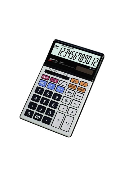 Gıpta F3040 Masaüstü 12 Hane Hesap Makinesi