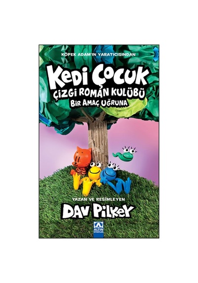 Köpek Adam 10 + Kedi Çocuk Çizgi Roman Kulübü 3 Serinin Final Kitapları - 2 Kitap Set, Dav Pılkey