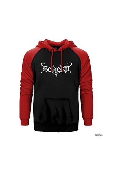 Beherit Logo Sarı Renk Reglan Kol Sweatshirt / Hoodie