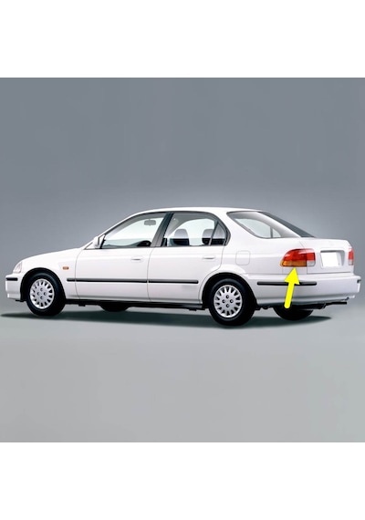 Honda Civic Sedan 1996-2000 Sol Arka Dış Stop Fren Sinyal Lambası