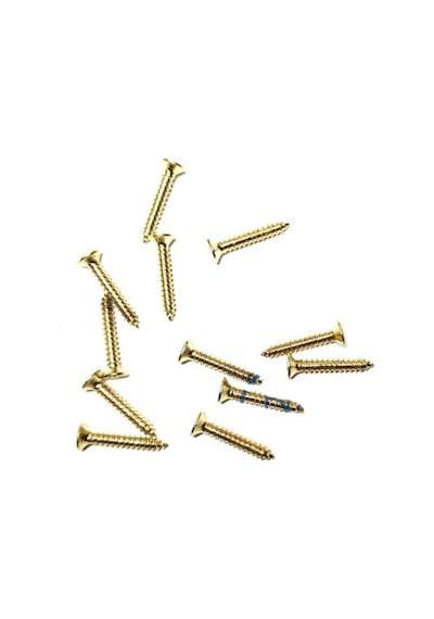 Klips, Menteşe, Ayak, Ağaç, Sunta Vidası 2,2x13 Mm - Sarı 100 Adet 0.45 CM