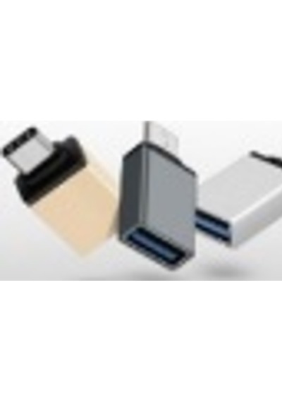 Büro Ev Ofis si İçin Typec To Usb3.2 Oyg Siyah Metal Dönüştürücü Adaptör