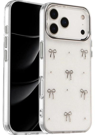 Apple  Uyumlu  iPhone 17 Pro Fiyonk Desenli Kapak Desen 5