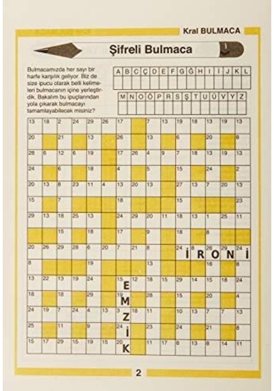Süper Kral Bulmaca Sayı 4 Tamamı Çözümlü Çengel, Sarmal Sudoku, Petek, Küp Puzzle Bulmacalar