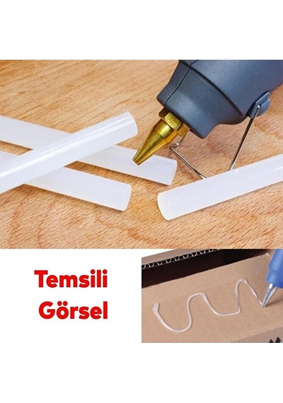 Dayanıklı Sağlam Sıcak Mum Silikon Tabancası 11.2 Mm Tutkal Isı 3