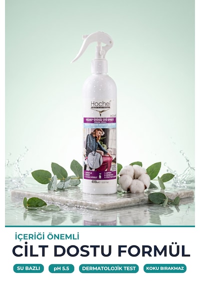 Toptancı Paketi Hochei Ütüsüz Ütü Spreyi 400 Ml X 20 Adet 20'li Set