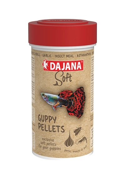 Dajana - 384 - Guppy Pellets Soft 100 Ml - Kmrsfres - 50 Gr