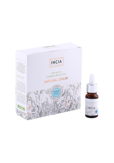 Incıa Kaş Ve Kirpik Güçlendirici Doğal Serum 10 Ml