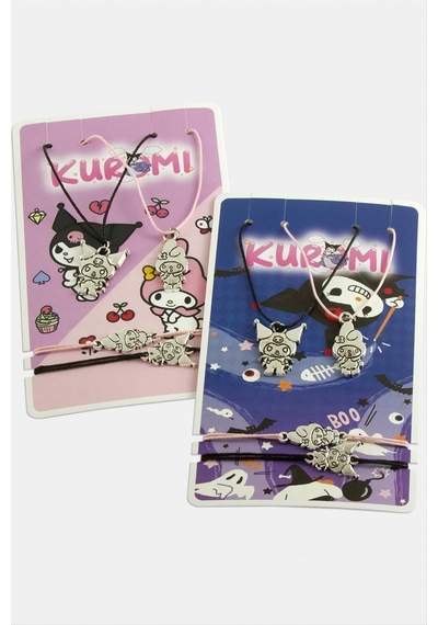 Best Friends Arkadaş Deri Set Kolye Gümüş
