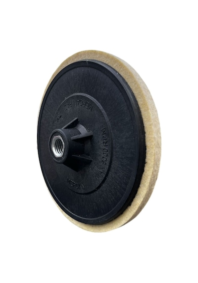 Polisaj Keçe Flex Disk 150 Mm Vidalı