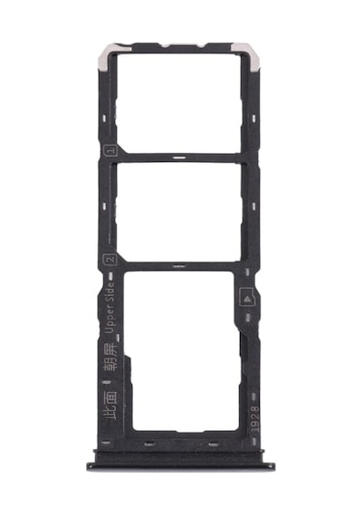 Vivo Y11s Uyumlu Sim Tepsisi Siyah Yüksek Kalite Yc