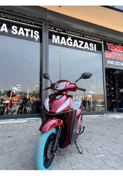 Yeni Yuki Duty S 50cc Yasin Motor Da B Ehliyeti İle Sürülebilir 2026 Kırmızı