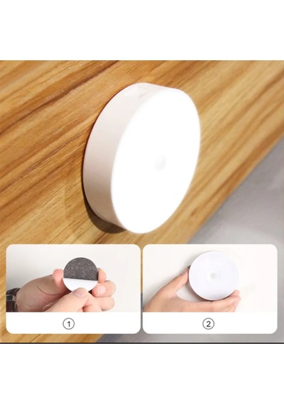 4 Adet Hareket Sensörlü Gün Işığı 6 Led Mıknatıslı Usb Şarjlı