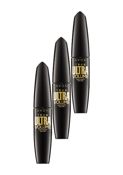 Avon True Colour Ultra Volume Lash Magnify Maskara 3'Lü Set
