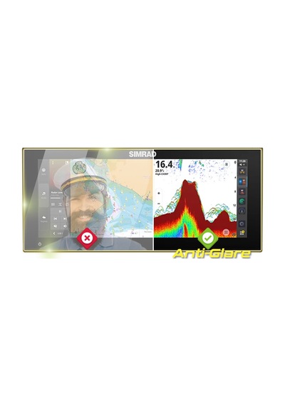 Simrad Nsx Ultrawıde 3012uw 12 Inch Chartplotter Fishfinder - Anti-glare Yansıma Önleyici Mat Koruma