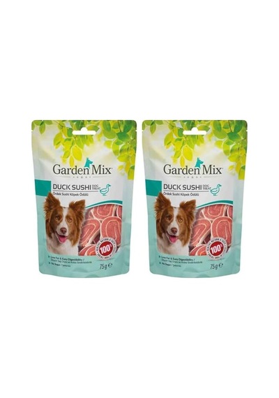 Ördekli Sushi Köpek Ödülü 75 Gram 2 Paketi