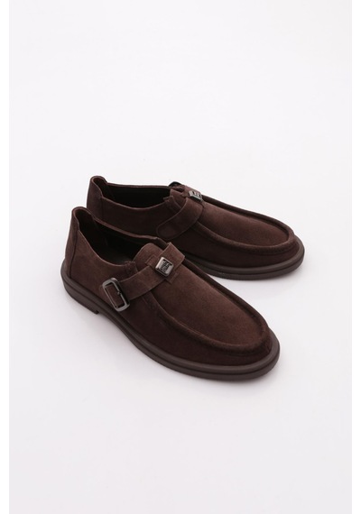 Dgn 500 Kadin Loafer Ayakkabi Kahve Süet