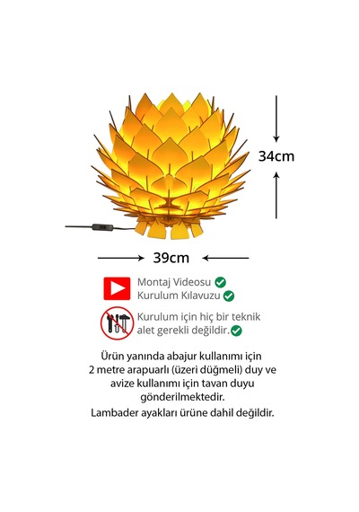 Lotus Dekoratif Ahşap Abajur Modern Tasarım Tekli Sarı Sarkıt Salon Mutfak Oda Hol Aydınlatma Nocolor-10f0be88 - 30939618 Nocolor-10f0be88 Lotus Dekoratif Ahşap Abajur Modern Tasarım Tekli Sarı Sarkıt Salon Mutfak Oda Hol Aydınlatma Nocolor-10f0be88 - 30939618 Nocolor-10f0be88