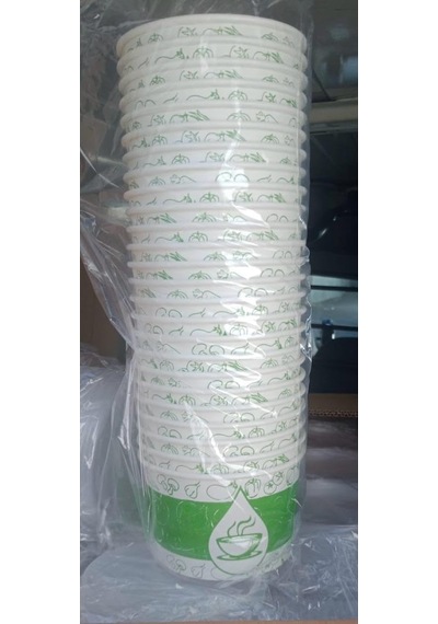 Şeffaf Kapaklı Karton Çorba-aşure Kasesi 16 Oz 25 Adet