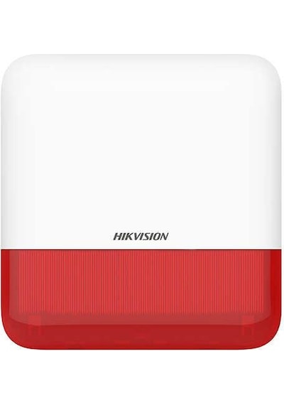 Hikvision Ds-Ps1-E-We Kablosuz Dış Ortam Siren Kırmızı