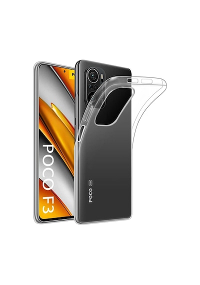 Xiaomi Poco F3 1mm Süper Silikon Şeffaf Kapak