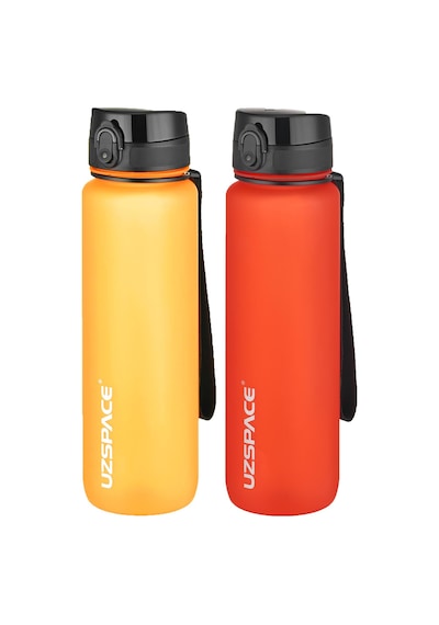 Uzspace 2'li Tritan Matara Seti 1000 Ml Büyük Boy 14 Farklı Renk Seçeneği Fiftyfifty -3038seta Turuncu-Fantasyred Uzspace 2'li Tritan Matara Seti 1000 Ml Büyük Boy 14 Farklı Renk Seçeneği Fiftyfifty -3038seta Turuncu-Fantasyred
