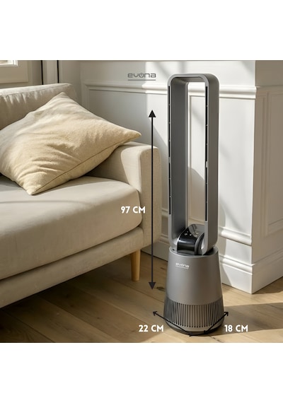 Evona Auraheat Premium Elektronik Fanlı Isıtıcı & Soğutucu Klima