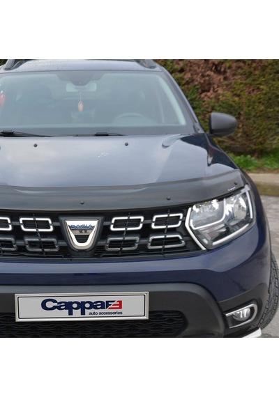 Cappafe Dacia Duster Ön Kaput Koruyucu Rüzgarlık 4Mm Abs 2018-