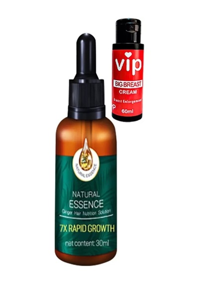 Hubrendy Sh L.7xrapid Saçbakım Serumu + Vip Kadın Göğüsbüyütücü Krem 60 Ml