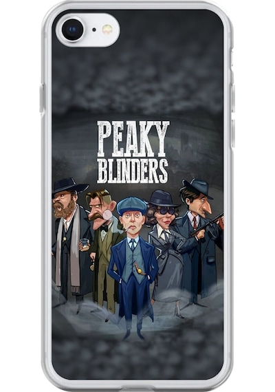 Apple Uyumlu iPhone 6 Plus Şeffaf Kılıf Peaky Blinders Tasarımlı