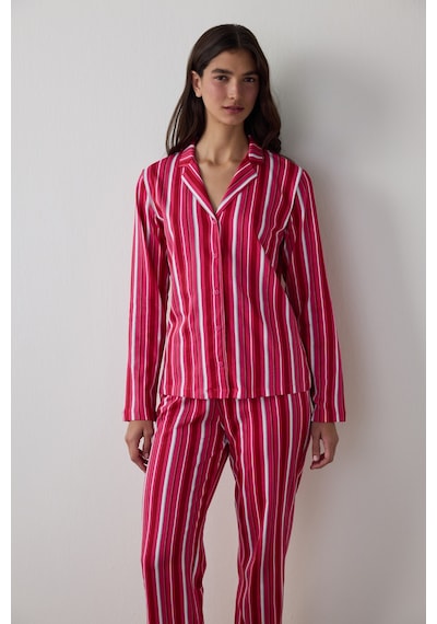 Penti Fuşya Bloom Stripes Gömlek Pantolon Pijama Takımı Pnmeqow425sk-fc3 Fuşya Penti Fuşya Bloom Stripes Gömlek Pantolon Pijama Takımı Pnmeqow425sk-fc3 Fuşya
