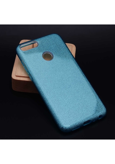 Huawei P Smart Kılıf Zore Shining Simli Silikon Kılıf