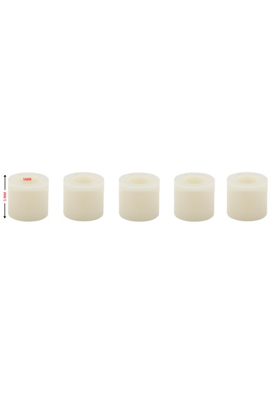 M5 Spacer Plastik Boru 5 Mm Yükseklik Abs Rround Spacer 5 Adet